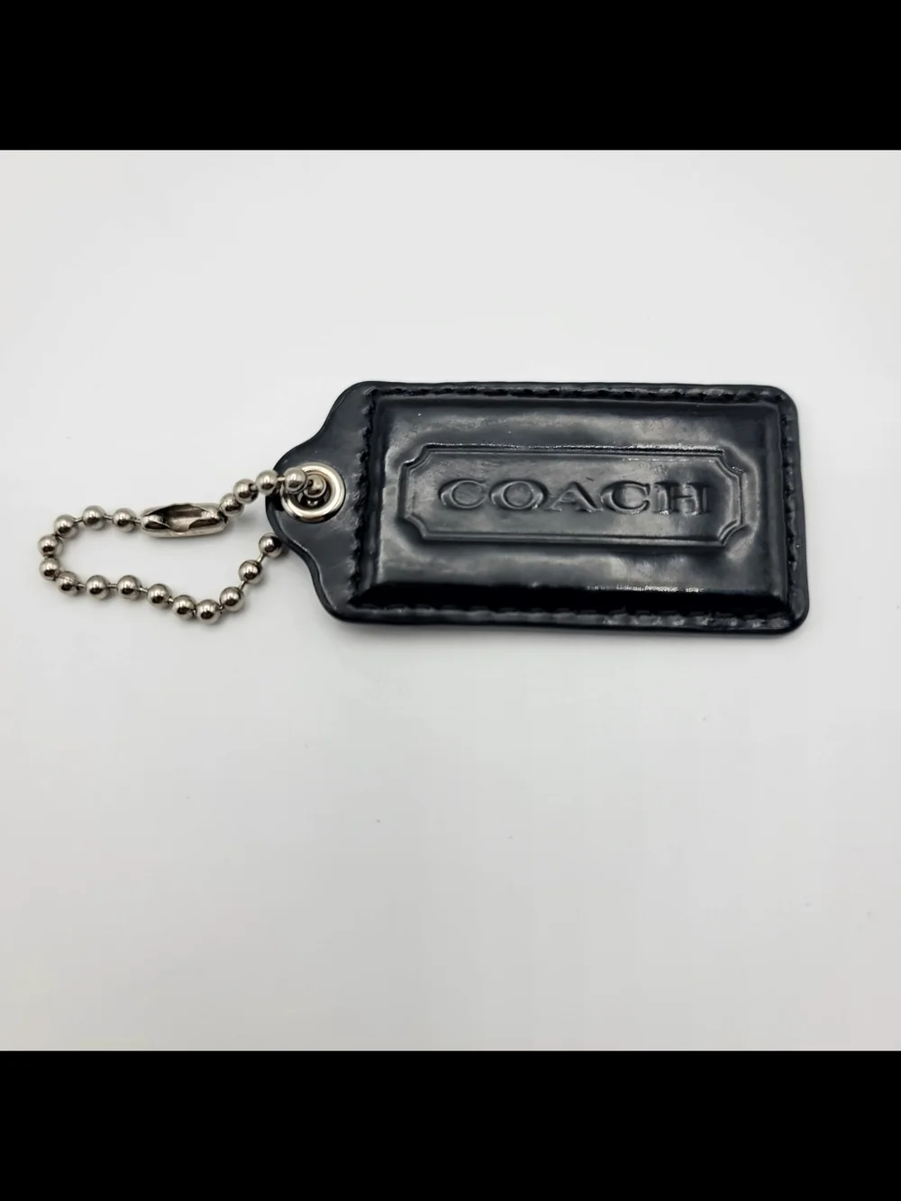 Coach Black Patent Signature Tote Shoulder Bag